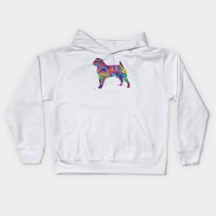 Boerboel dog watercolor Kids Hoodie